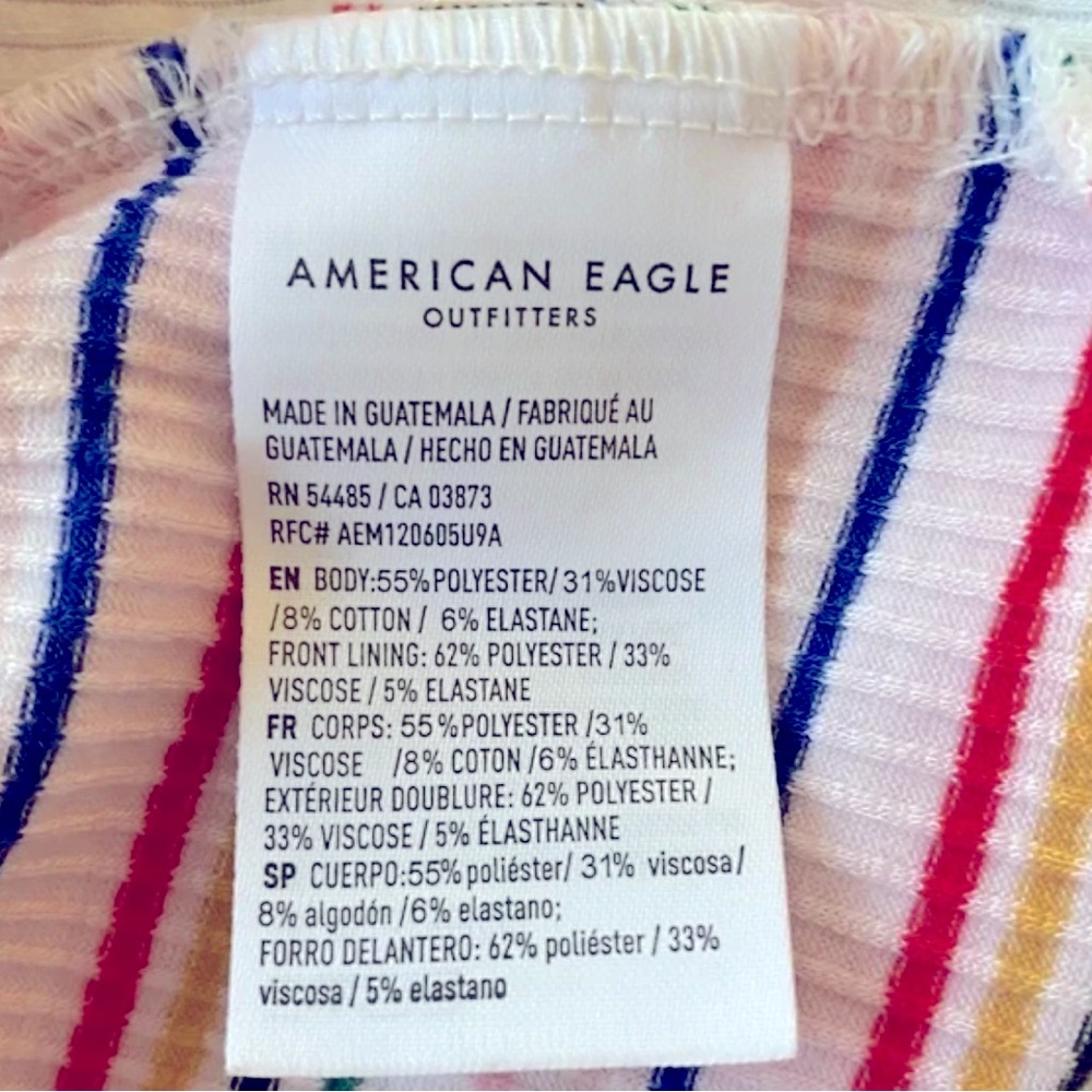 American Eagle Outfitters Rainbow Stripped Bandeau Tube
Top - Picture 4 of 5
